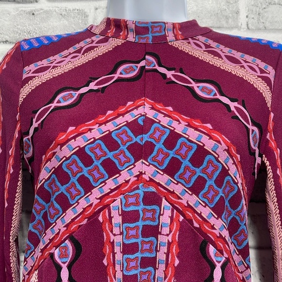 Free People Stella Mini Tunic Multicolor Dress Extra Small - Picture 2 of 12